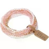 ราคา ชุดกำไลข้อมือคริสตัลโบฮีเมียน 4 ชิ้น/ชุด, ลูกปัด 4 มม. กำไลยืดแบบซ้อนได้สำหรับผู้หญิง, ของขวัญมิตรภาพ (1733951469487031350)