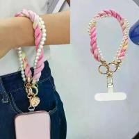 ราคา ผ้าพันคอไหม ลูกปัด ไข่มุก สองชั้น โซ่โทรศัพท์ แฟชั่น สายรัดข้อมือสั้น กระเป๋าถือ ถ้วยน้ำ จี้กุญแจ (1732893542810485958)