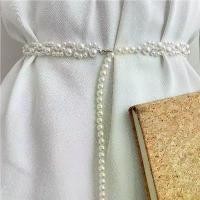 ราคา ห่วงโซ่เอวมุกหลายชั้น ปี 2025 สาย คล้อง เอว ลูกปัด เข็มขัด สีทอง (1732291644691155773)