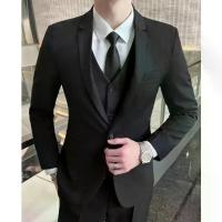 ราคา เสื้อสูทผู้ชาย ทรงเข้ารูป ทรงหลวม ลำลอง งานธุรกิจ ลำลอง ชุดราตรี ขนาดใหญ่ เสื้อสูทชาย ชุดแต่งงาน ชุดราตรี ชุดทำงาน เสื้อสูท (1733625092649944628)