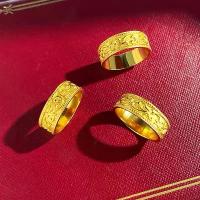 ราคา แหวนทองทราย, รูปแบบมงคลแบบดั้งเดิม, แหวนคู่สไตล์โบราณ, แหวนคู่รัก, สำหรับผู้ชายและผู้หญิง, แหวนแต่งงาน, สวมใส่ทุกวัน, เหมาะสำหรับงานเทศกาลและวันที่, ทนทาน, พื้นผิวไม่ซีดจาง (1732875790833648927)