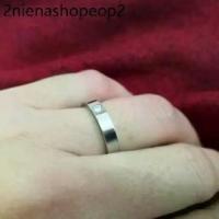 ราคา แหวนเกลี้ยง Classic สเตนเลสพรีเมียม สำหรับคู่รัก | แหวนแต่งงาน มินิมอล ไม่ลอกดำแหวนประดับเพชรคริสตัล ราคาดี (1734007504290284792)