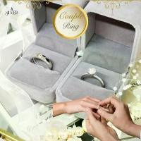 ราคา เซ็ตแหวนเพชรโมอีสซาไนท์ แหวนคู่ แหวนแต่งงาน แหวนคู่รัก เงินแท้ (1733331135401264872)