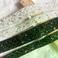 ราคา 20259.9 สีดำ สีขาว สีทอง สีเงิน คู่สี 2.5 ซม. กว้าง ตัดขอบทอง สำหรับงานฝีมือ เสื้อผ้า หมวก รองเท้า ริบบิ้น ลูกไม้ (1733731495559398570)