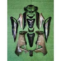 ราคา ชุดสีเวฟ125i ไฟเลี้ยวบังลม สีดำ-น้ำตาล ได้ทั้งหมด14ชิ้น งานเปลือกABSรับประกันประกอบสนิททั้งคัน (1733804921010750958)