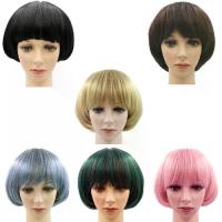 ราคา วิกผมคอสเพลย์ทรงเห็ด ผมบ๊อบสั้น ตัดผมปลอมสำหรับผู้หญิงและผู้ชาย สีดำ/น้ำตาล/ทอง/ชมพู/ฟ้า/เขียว (1733643390271325954)