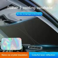 ราคา ♬⚡ประเทศไทย 24 ชั่วโมง⚡พับกระจกรถยนต์บังแดดบังแดดบังแดดร่มกันแดดป้องกันรังสียูวีภายในอะไหล่รถยนต์ กันUV✰ (1732219944324925045)