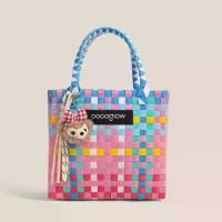 ราคา กระเป๋าถือแฮนด์เมด สไตล์ลำลอง กระเป๋าใส่ผัก กระเป๋าฟาง ทอ สำหรับผู้หญิง สไตล์ดาราอินเทอร์เน็ต Ins เที่ยวเชียงใหม่ ประเทศไทย (1733242697907471575)