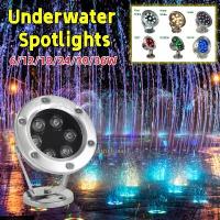 ราคา ไฟ LED ใต้น้ำ, AC / DC, 12/24V, สำหรับพิพิธภัณฑ์สัตว์น้ำ, สระว่ายน้ำ, ตู้ปลา, ไฟสปอตไลท์ RGB, โคมไฟกลางแจ้ง, มีให้เลือก 6W / 12W / 18W / 24W / 30W / 36W, สีขาว RGB, กันน้ำ IP68 (1732074256993454159)