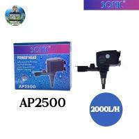 ราคา Sonic รุ่น AP2500 ปั๊มน้ำ ปั๊มน้ำบ่อปลา ปั๊มน้ำตู้ปลา ปลาสวยงาม สำหรับ ตู้ปลา บ่อปลา น้ำพุ เครื่องปั๊มน้ำ (1731527387634369578)