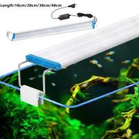 ราคา คุณภาพ 3 สีเปลี่ยนได้ ไฟ LED สำหรับตู้ปลาแบบขยายได้ 18 ซม. 28 ซม. 38 ซม. 48 ซม. ซุปเปอร์ไบรท์ ไฟตู้ปลา คลิปออน ไฟ LED สำหรับตู้ปลา ตู้ปลา (1734242926331266359)