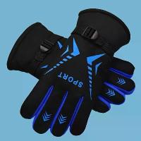 ราคา ถุงมือกันหนาวสำหรับผู้ชาย 1 คู่ - กันหนาว ไม่ลื่น รองรับหน้าจอสัมผัส (สีเขียว/น้ำเงิน) พร้อมสายรัดข้อมือ โพลีเอสเตอร์ทนทานและซับในนุ่มสำหรับเล่นสกี ปั่นจักรยาน ขี่มอเตอร์ไซค์ และ (1733609184370394325)