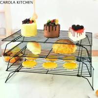 ราคา CAROLA KITCHEN ที่วางบิสกิต 3 ชั้น ชั้นวางเค้ก วางซ้อนกันได้ แบบพับได้ ถาดอบขนม ปลอดภัยสำหรับเตาอบ ไม่ติด ชั้นวางบาร์บีคิว บาร์บีคิว (1734296849232594413)