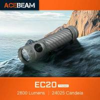 ราคา ACEBEAM ไฟฉาย EDC, รุ่น EC20, ลิมิเต็ด อิดิชั่น, สแตนเลสสีรุ้งหรือไททาเนียมขัดหิน, LEDs HI 6500K, 3 * SFT-25R (1731642947271690182)