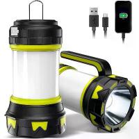 ราคา โคมไฟแคมป์, ไฟ LED, ชาร์จ USB, ไฟฉาย, ไฟสปอตไลท์หรี่แสงได้, ไฟทำงาน, กันน้ำ, ไฟฉาย, โคมไฟฉุกเฉิน Camping ตะเกียง (1730788573014821267)