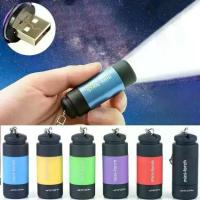 ราคา [พร้อมส่ง] ไฟฉาย Led ขนาดเล็ก / Ultra Bright / พวงกุญแจแบบพกพา / ไฟฉายฉุกเฉินในตัวชาร์จ Usb (1733677646660601230)