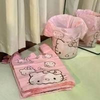 ราคา 50ชิ้น ถุงขยะ Hello KT ถุงพลาสติกลายการ์ตูน ถุงหูหิ้วพลาสติก ถุงหูหิ้ว พิมพ์ด้านเดียว (1733574288413328511)