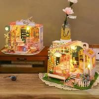 ราคา โมเดลบ้านตุ๊กตาDIY บ้านหลังใหญ่ ของตกแต่งบ้าน สร้างบ้านเล่นกับครอบครัว (1734007555507455910)