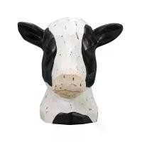 ราคา ตุ๊กตาเรซิ่น เครื่องประดับวัว ดีไซน์หัววัว น่ารัก ของตกแต่งบ้าน (1731771278226000051)