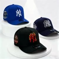 ราคา FUN แฟชั่นKorea สินค้าเคาน์เตอร์ของแท้ MLB LA&NY หมวกเบสบอล Unisex Yankees & Dodgers Unisex Ball Cap (1732727738061850001)
