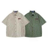 ราคา เสื้อเชิ้ตแขนสั้นเกาหลีสีพื้น Premium Korea Shirt Style ผ้า ยก กระสอบ ผู้หญิง วัยกลาง คน พิกัด เสื้อ สวยๆ ร้าน บ๋อม น่ารัก ๆ มินิมอล ยืด ลาย ทาง แขนยาว แฟชั่น ร (1733705545176089866)