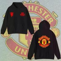 ราคา 【Hot】 Unisex Hoodie Manchester United Manchester United Hoodie Man U Bright Logo, Full Screen Printing M-3Xl Unisex (1733890086295471394)
