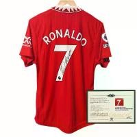 ราคา เสื้อเจมส์ลายเซ็น Luo ฤดูกาล C No.2223 เสื้อยืดแขนสั้นลายเซ็น Manchester United Star Signature, เสื้อยืดคอตตอน, 7 ป้าย, พร้อมใบรับรอง (1731395746907260937)