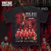 ราคา เสื้อยืดผ้าฝ้ายเสื้อ Manchester United 2022/2023 (ป้ายHiptrack มีสีดำให้เลือกสองสี เฟดกับไม่เฟด ตะเข็บเดี่ยวคอหนา) (1733946839767090387)