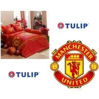 ราคา ผ้าปูที่นอน Tulip แมนเชสเตอร์ยูไนเต็ด Manchester United F.C.แมนยู ขนาด 3.5 5 6 ฟุต ผ้านวมเอนกประสงค์ 60x80 นิ้ว MU001 (1733051477765228371)