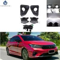 ราคา ประกอบไฟตัดหมอก LED กันชนหน้าสำหรับรถยนต์ 1 คู่, ชุดสวิตช์สายไฟไฟตัดหมอกขับรถ, สำหรับ Honda CITY City 2023/2024 (1733418178429486220)