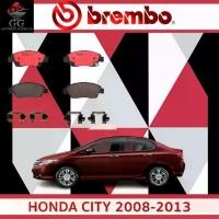 ราคา BREMBO ผ้าเบรค (หน้า-หลัง) HONDA CITYปี 2008-2013 ผ้าดิสเบรค (1734220717855376683)