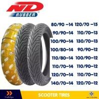 ราคา [COD] [Tiktok]ยางนอก ND CITY tubeless 80/90-14 , 100/90-14 , 100/80-14 , 120/70-14 , 120/70-15 , 140/70-14 , 130/70-13 , 110/70-12 (1733301448313636092)