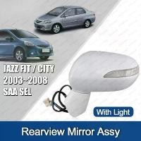 ราคา กระจกมองหลังสำรองภายนอก, สำหรับ HONDA JAZZ FIT SAA และ CITY SEL, ปี 2003-2008, 5 พิน, พร้อมไฟสัญญาณ, มุมมองด้านหลัง, มุมมองด้านข้าง, รวม Assy (1732181237077280460)