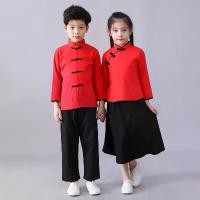 ราคา [COD] [tiktok]ชุดจีน ชุดตรุษจีน ชุดคู่ ชุดเด็ก ตรุษจีน ตี๋ หมวย เด็กเล็ก จีน หงส์ มังกร ชุดจีนเด็ก ชุดตรุษจีนเด็ก เด็กหญิง เด็กชาย เสื้อจีน กางเกง กระโปรง (1734401747684852832)