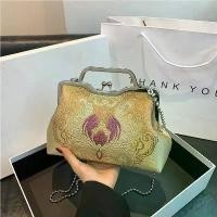 ราคา กระเป๋าถือสไตล์จีน, กระเป๋าผ้าซิ่น Hanfu จีน, ดีไซน์ย้อนยุคหรูหรา, ไหล่เดียวและกระเป๋าสะพายข้าง, เปิดเข็มกลัด, ใหม่สำหรับปี 2025 (1731551135620630261)
