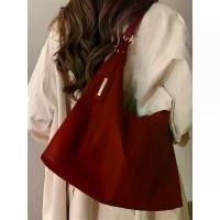 ราคา กระเป๋าสีแดงความจุขนาดใหญ่กระเป๋าสะพายไหล่Bag29 ใบ สั้น หนัง แท้ พร้อม ส่ง ที่ ไทย สินค้า นําเข้า จาก จีน สาน ผัก ตบ ชวา gwdaily shoulder bag เเฟชั่น ผู้หญิง da (1733721282245068579)