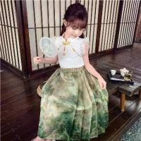 ราคา ชุดกระโปรง Hanfu จีน, เด็กผู้หญิงสไตล์จีน, เสื้อกระดุมปมจีน, องค์ประกอบ Hanfu ฤดูร้อน, เสื้อกระดุมจีน, รุ่นคณะนักเรียน, ชุด Tangzhuang, ใหม่ในปี 2024 (1731707265125091356)