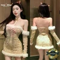 ราคา ชุดแซนตี้ ปีใหม่ ชุดคริสมาสต์ ST670 (Pi)เกรดพรีเมี่ยม พร้อมส่งจากไทย เดรส (1733561358326531200)