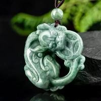 ราคา จี้หยก, หยกเกรด A ธรรมชาติ, การออกแบบ Ruyi เงินและปี่เซียะ, หยกน้ำแข็ง, จี้ Pi Chu, สำหรับผู้ชายและผู้หญิง, มีขายส่ง (1732701298876056713)