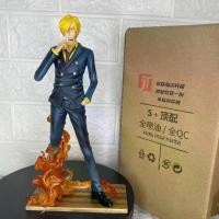 ราคา 2025 One Piece JT Model C2 Sanji Figure Flame Sanji Black Foot Shanks Model Statue Anime One Piece (1733049974844392624)