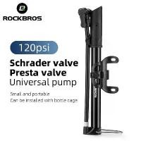 ราคา เก็บเงินปลายทาง. 【มาถึงใน 3 วัน】ROCKBROS Bike Pump Portable Tire Ball Hand Air Pump Aluminum Alloy 120psi Mini Foot Inflator Bicycle Pump With Schrader and Presta Valve Universal (1733945222987678969)