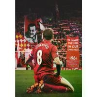 ราคา โปสเตอร์ Steven Gerrard สตีเวน เจอร์ราร์ด Liverpool ลิเวอร์พูล The Kop เดอะค็อป YNWA Poster ฟุตบอล ตกแต่งผนังบ้าน แต่งร้าน บาร์ ออฟฟิศ คาเฟ่ ร้านคนไทย 77poster (1734182862364706204)