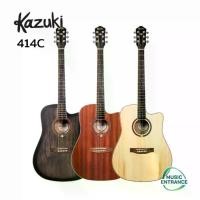 ราคา Kazuki 414C กีตาร์โปร่ง Kazuki Acoustic Guitar กีต้าร์โปร่ง 41 นิ้ว รุ่น 414C (1733303470231159857)