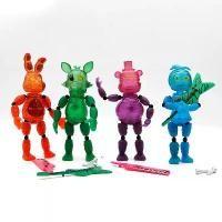 ราคา Action Figure 4pcs FNAF Toy Bonnie Foxy Freddy Chica with Guitar Model Toys For Kids Gifts Collections (1734067226075300951)