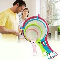 ราคา 4pcs Colorful Plastic Mesh Strainer Set - Versatile Kitchen Sieves for Filtering Beans, Milk, Flour, Sugar - Long Handle Design - Ideal for Holiday Cooking & Baking Prep - Kitche (1733435358103963439)