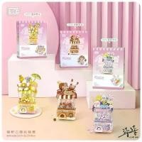 ราคา LOZ Mini Particles 1677-82 Dopamine Gashapon Machine Pineapple Brown Sugar Taro Mud Children's Gift Assembly Building Blocks (1733973352534411134)