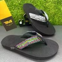 ราคา Urban Kicks Teva Mens Mush II 4168 SNMLT | SBKG Slippers Sandals Flip Flops (100% Original) comfortable to wear (1733984173513868924)