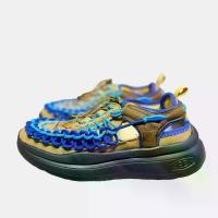 ราคา รองเท้า Keen Sandals แบรนด์รองเท้าลำลองกลางแจ้งยอดนิยม - Keen Uneek Flat-M Flat Flat Flat ถักยืดหยุ่นสำหรับการเดินทางในแม่น้ำและรองเท้าลุยน้ำ (1734060878434633382)