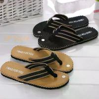 ราคา Men Flip-Flop Sandals Summer Shoes Sandals Male Slipper Indoor Or Outdoor Flip Flops Anti-Odor Breathable Flip Flops (1733957963916543349)