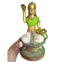 ราคา แม่นางกวัก วัดมหาสอน จ.ลพบุรี (ขนาดหน้าตัก 4.5 นิ้ว สูง 8 นิ้ว) #แม่นางกวัก #นางกวัก #พระบูชาแม่นางกวั #พระบูชา #พระเครื่อง #วัตถุมงคล (1732612335995946266)